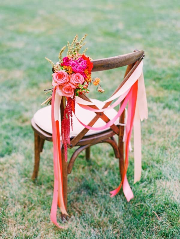 flower chair decors